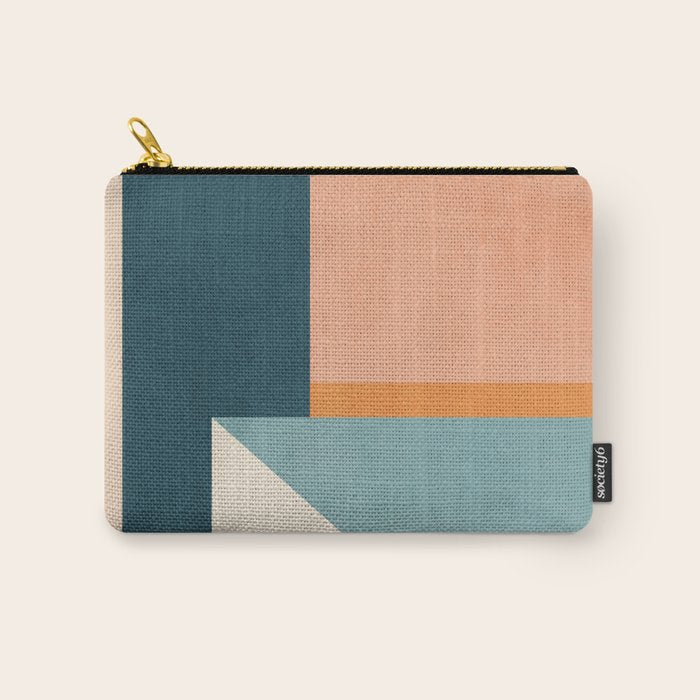 Minimal Abstract 16 Carry All Pouch Gallery Image 1