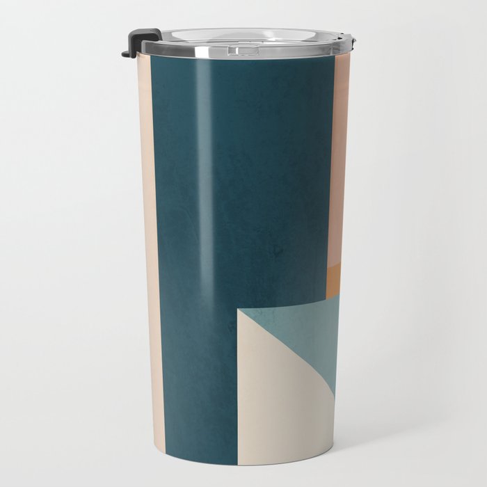 Minimal Abstract 16 Travel Mug Gallery Image 3