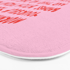 Girl Boss Motto Bath Mat Gallery Image 3