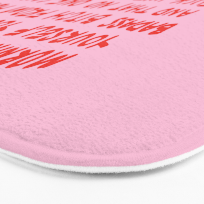 Girl Boss Motto Bath Mat Gallery Image 3