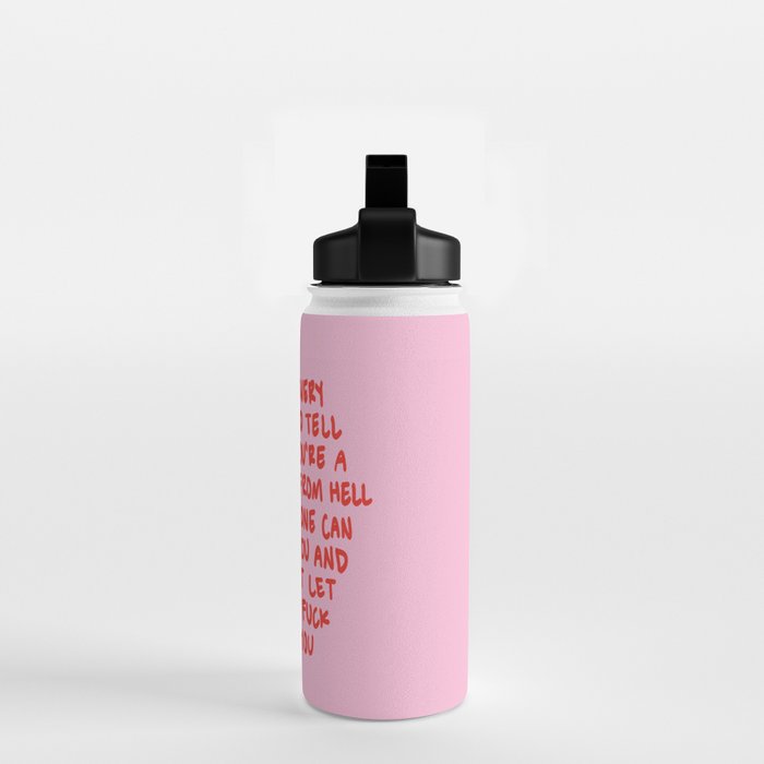 Girl Boss Motto Water Bottle Gallery Image 2