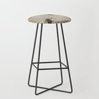 Bumble Bee  on sacred geometry pattern Stool Gallery Image 1