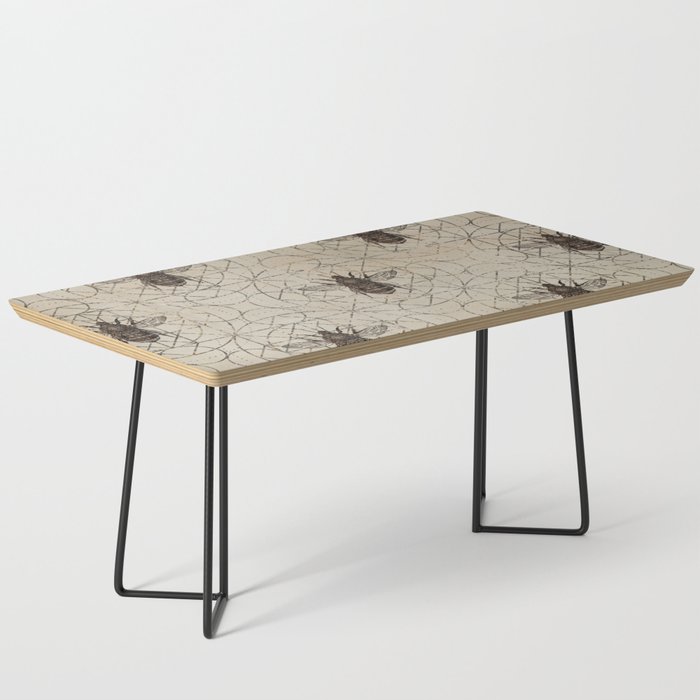 Bumble Bee  on sacred geometry pattern Coffee Table Gallery Image 1