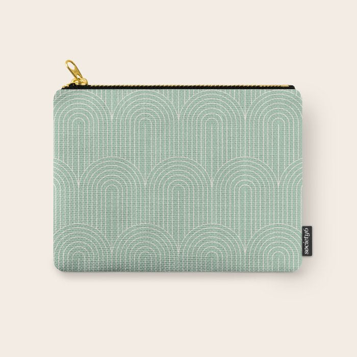 Art Deco Arch Pattern XX Carry All Pouch Gallery Image 1