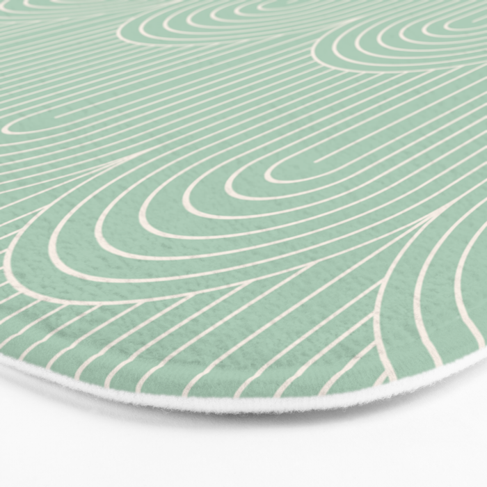 Art Deco Arch Pattern XX Bath Mat Gallery Image 3