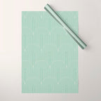 Art Deco Arch Pattern XX Wrapping Paper Gallery Image 1