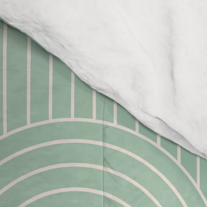 Art Deco Arch Pattern XX Comforter Gallery Image 4