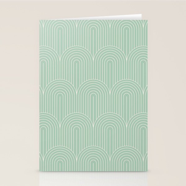 Art Deco Arch Pattern XX Stationery Card Gallery Image 2