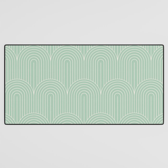 Art Deco Arch Pattern XX Desk Mat Gallery Image 3