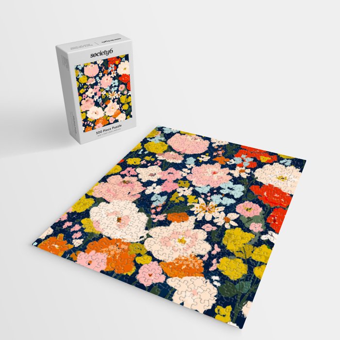 bright & tiny - blue Jigsaw Puzzle Gallery Image 2