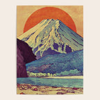 The Red Sunrise at Dayai Shore - Nature Landscape Poster Gallery Image 4