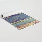 The Red Sunrise at Dayai Shore - Nature Landscape Yoga Mat Gallery Image 2