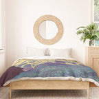 The Red Sunrise at Dayai Shore - Nature Landscape Duvet Cover Gallery Image 3
