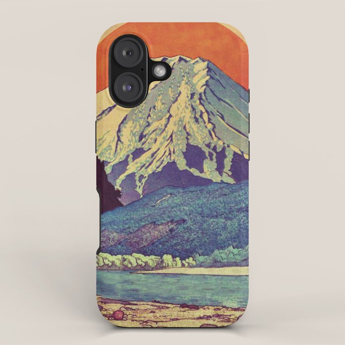 The Red Sunrise at Dayai Shore - Nature Landscape iPhone Case Gallery Image 1
