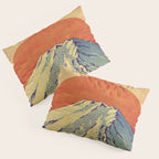 The Red Sunrise at Dayai Shore - Nature Landscape Pillow Sham Gallery Image 3