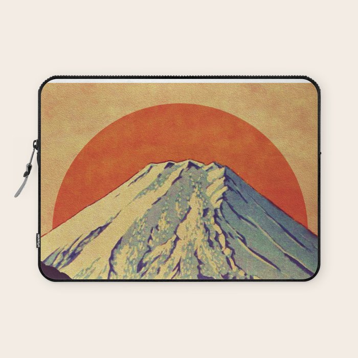 The Red Sunrise at Dayai Shore - Nature Landscape Laptop Sleeve Gallery Image 1