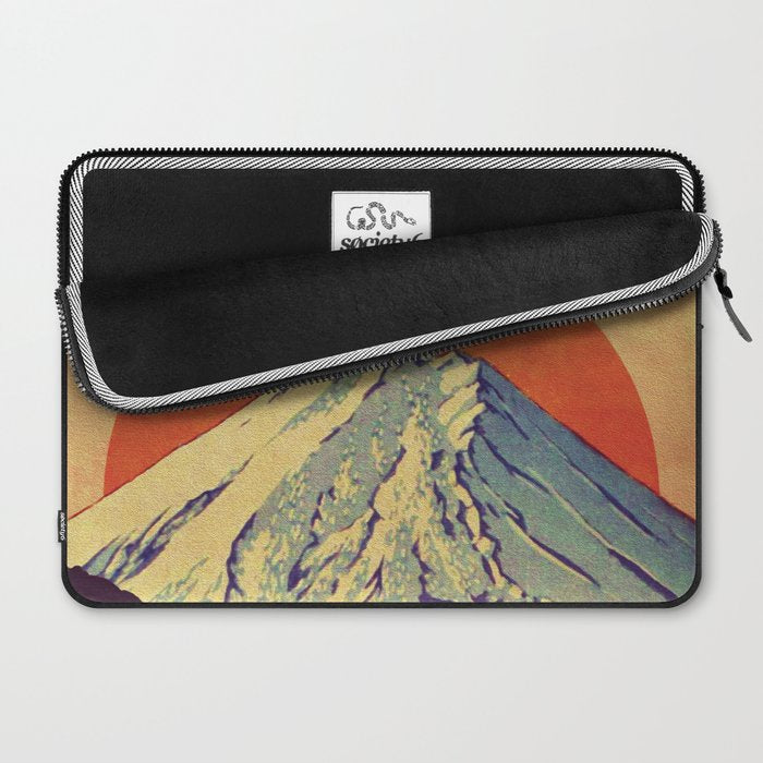 The Red Sunrise at Dayai Shore - Nature Landscape Laptop Sleeve Gallery Image 2
