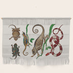 Albertus Seba Iguana And Snakes Wall Hanging Gallery Image 1