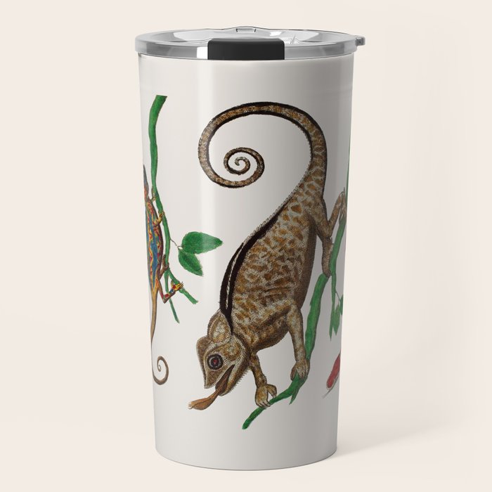 Albertus Seba Iguana And Snakes Travel Mug Gallery Image 1