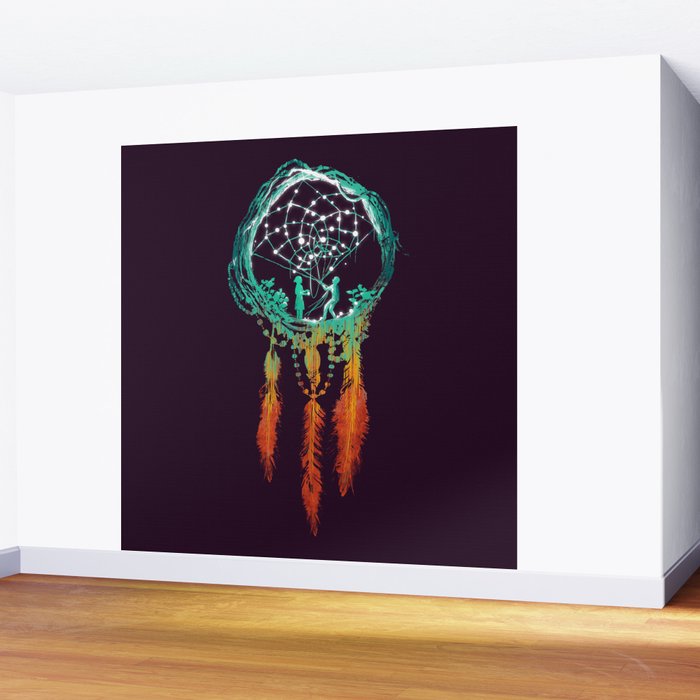 Dream Catcher (the rustic magic) Wall Mural Gallery Image 2