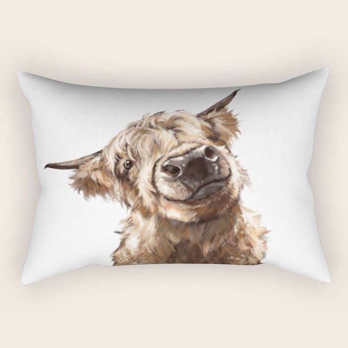 Highland Cow Rectangular Pillow Gallery Image 1