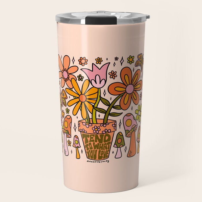 Tend to What You Love Travel Mug Gallery Image 1