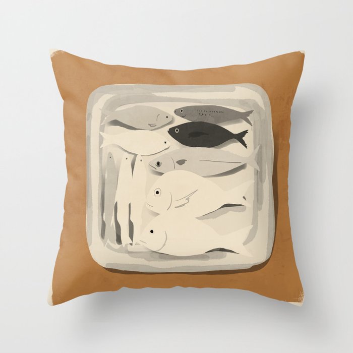 Fish 2 Throw Pillow Gallery Image 1