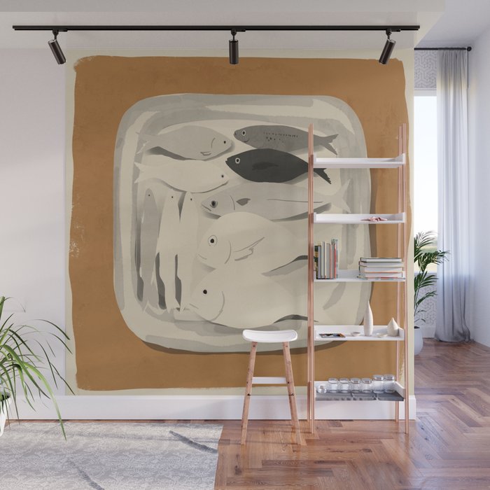 Fish 2 Wall Mural Gallery Image 1
