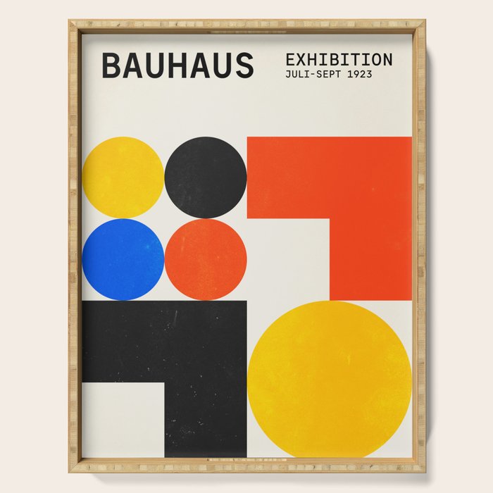 Balance 03: Bauhaus Mid-Century Edition Serving Tray Gallery Image 1