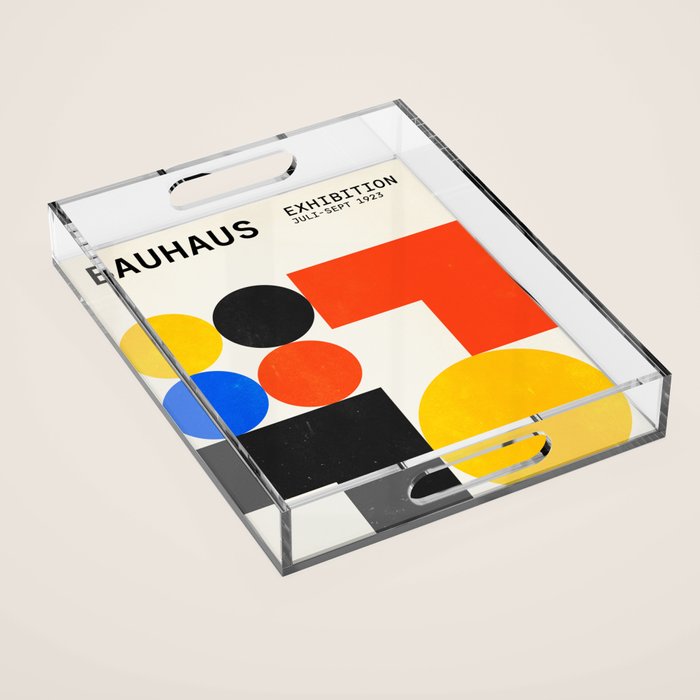 Balance 03: Bauhaus Mid-Century Edition Acrylic Tray Gallery Image 1
