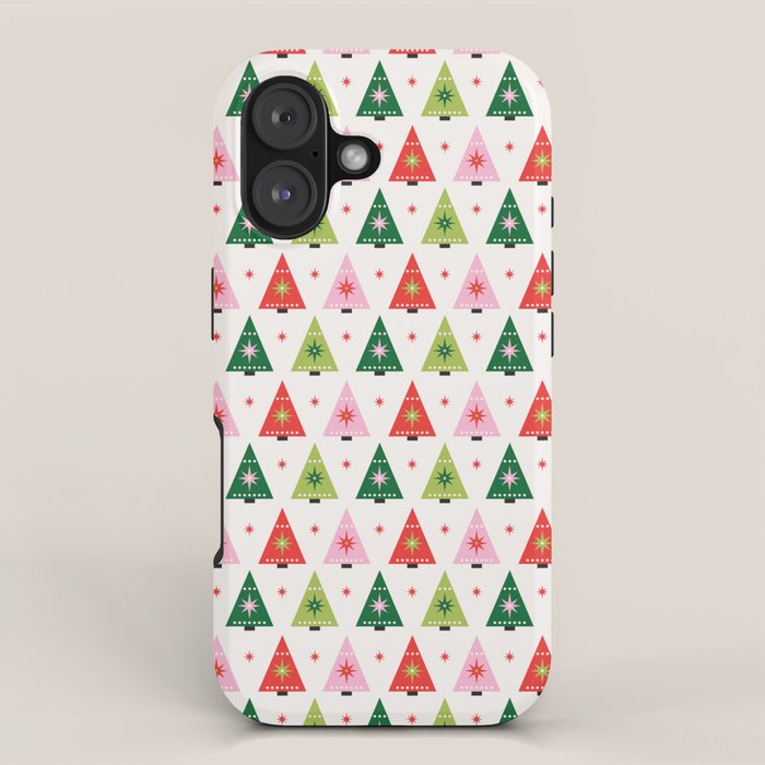 Merry Christmas Tree iPhone Case Gallery Image 1