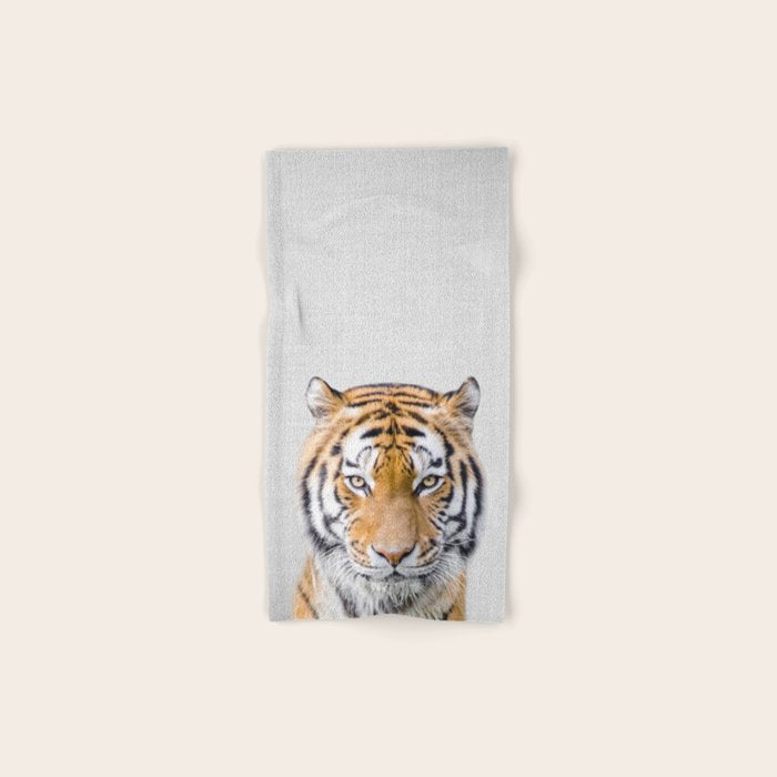 Tiger - Colorful Bath Towel Gallery Image 1