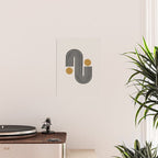 Mid Century Black Mustard  Poster Gallery Image 2