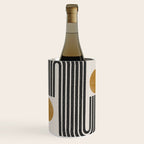 Mid Century Black Mustard  Wine Chiller Gallery Image 1