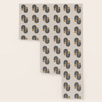 Mid Century Black Mustard  Wallpaper Gallery Image 3