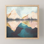 Summer Reflection Mini Art Print Gallery Image 1