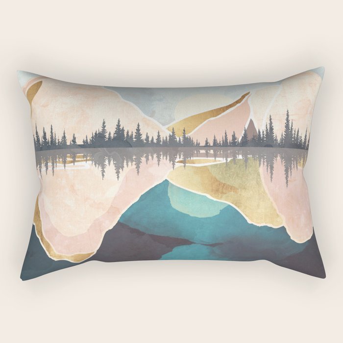 Summer Reflection Rectangular Pillow Gallery Image 2