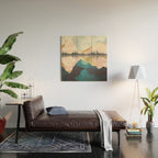 Summer Reflection Wood Wall Art Gallery Image 2