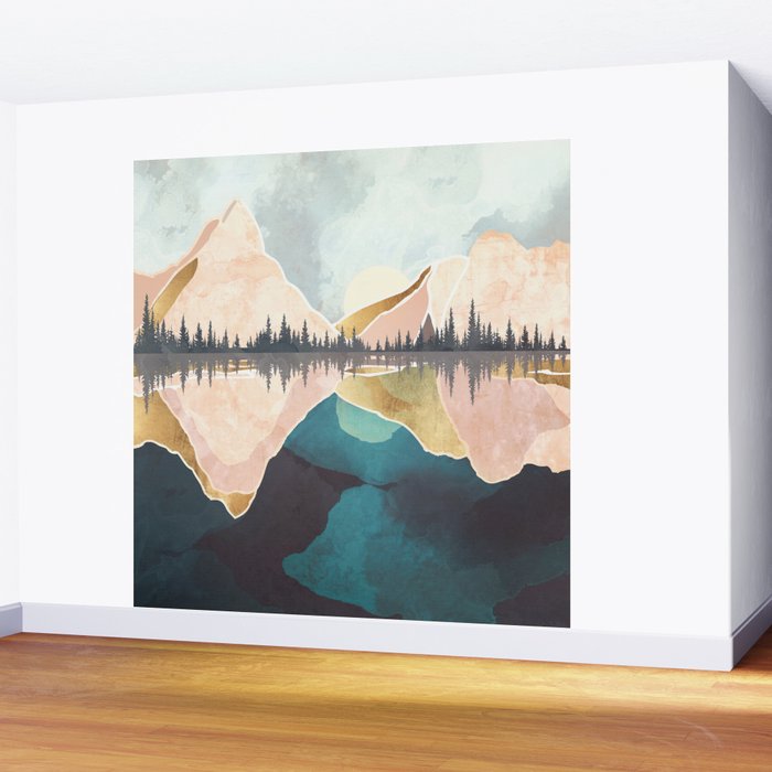 Summer Reflection Wall Mural Gallery Image 2