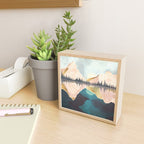 Summer Reflection Mini Art Print Gallery Image 2