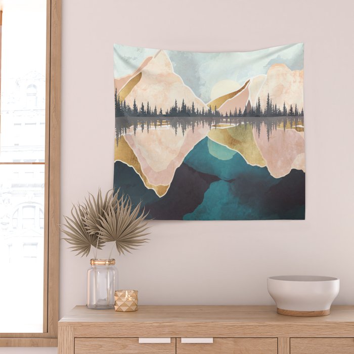Summer Reflection Wall Tapestry Gallery Image 2