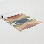 Bold Geometric Triangles IX Yoga Mat Gallery Image 2