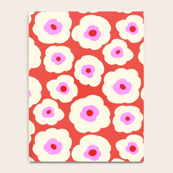 Pink, Red and White Flower Notebook Gallery Image 4