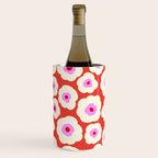 Pink, Red and White Flower Wine Chiller Gallery Image 2
