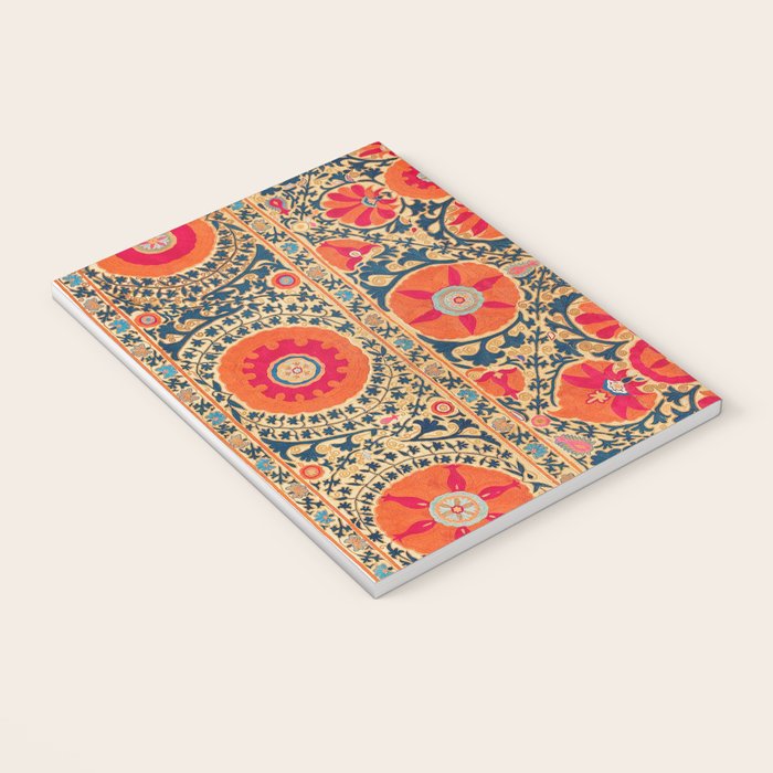 Kermina Suzani Uzbekistan Print Notebook Gallery Image 3