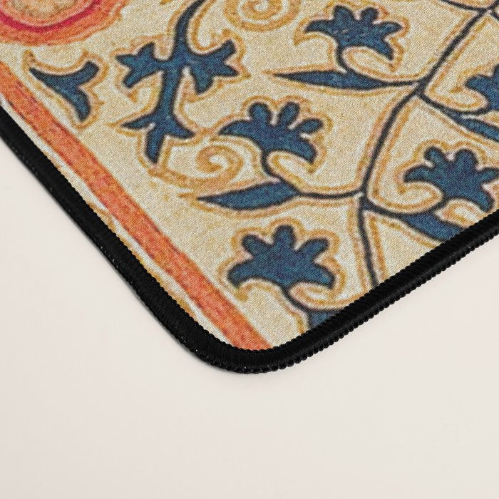 Kermina Suzani Uzbekistan Print Desk Mat Gallery Image 4