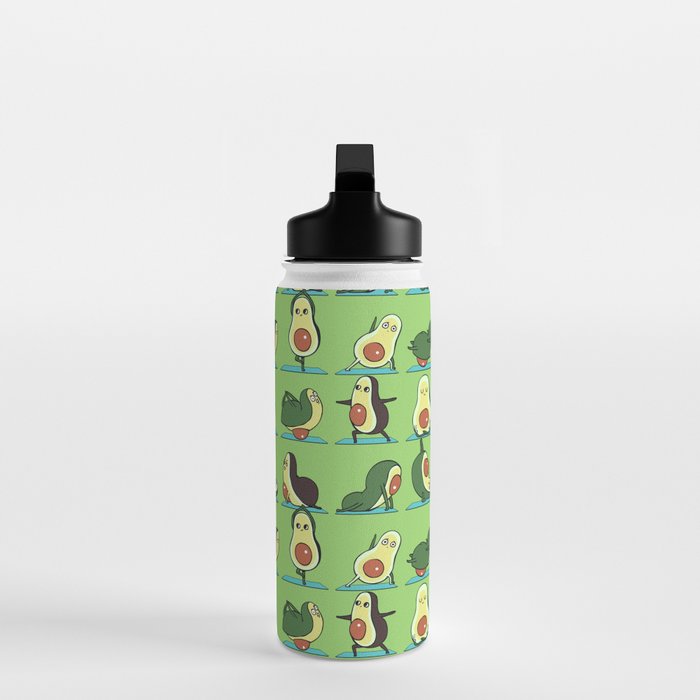 Avocado Yoga Water Bottle Gallery Image 3