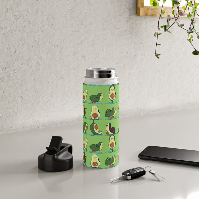 Avocado Yoga Water Bottle Gallery Image 5