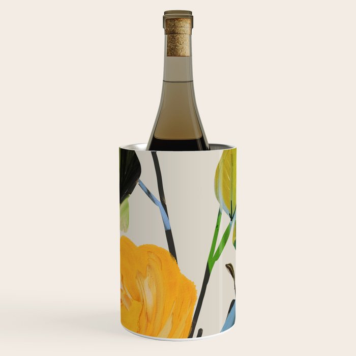 Yellow Flowers 2 Wine Chiller Gallery Image 1