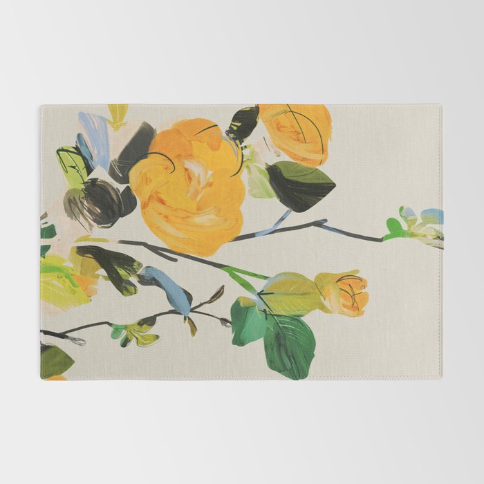 Yellow Flowers 2 Rug Gallery Image 2